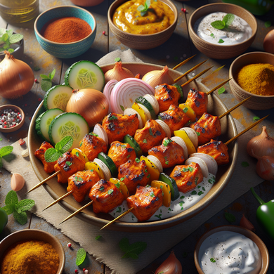 Chicken Tikka Skewers