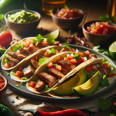 Spicy Pork Tacos